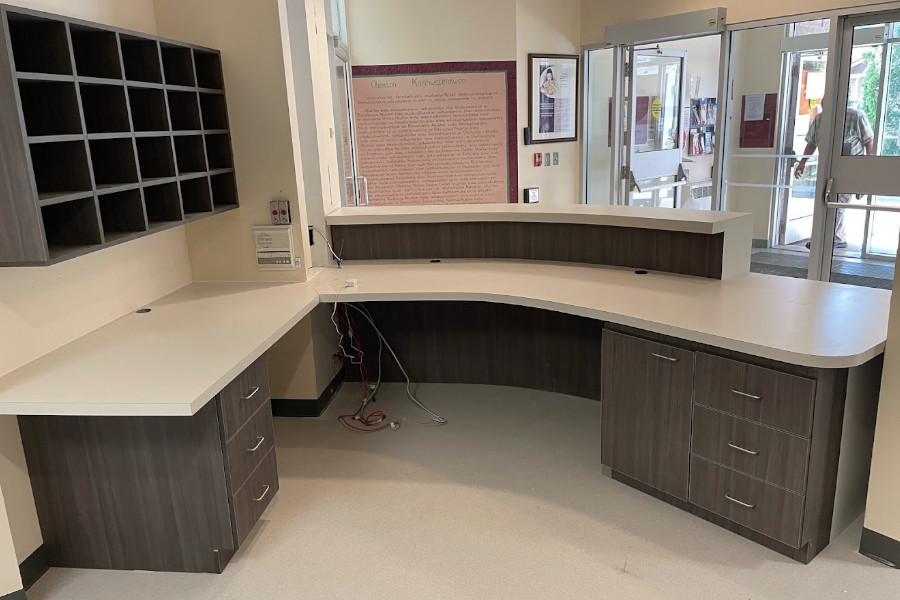 Institutional cabinetry healthcare