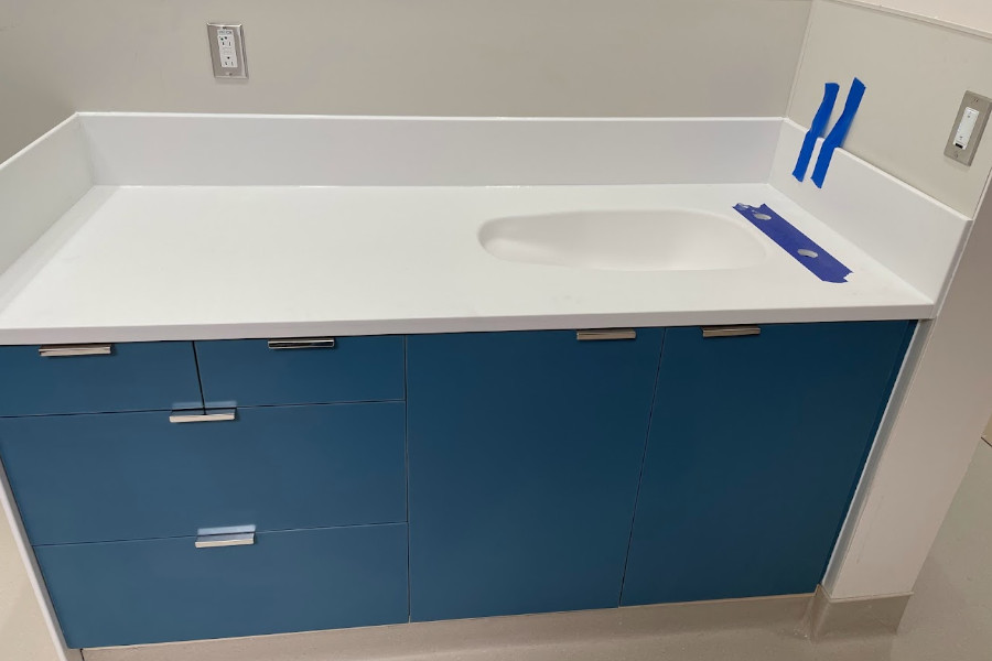 Institutional cabinetry healthcare